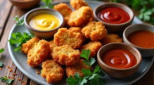 Homemade Gluten free chicken nuggets-