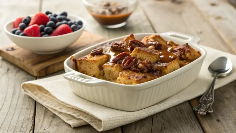 gluten free bread pudding-featured