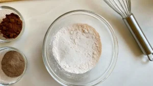 gluten free cupcakes-2-Mix Dry Ingredients