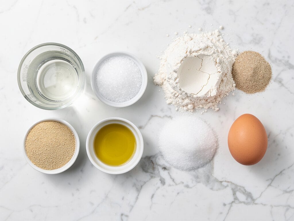 Easy Gluten-Free Dinner Rolls - Fluffy 2 - easy fluffy gluten free dinner rolls recipe Easy Gluten-Free Dinner Rolls - Fluffy Ingredients for easy fluffy gluten-free dinner rolls recipe - Glutenoo