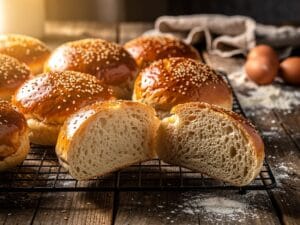 easy homemade gluten-free hamburger buns recipe - Glutenoo Recipe