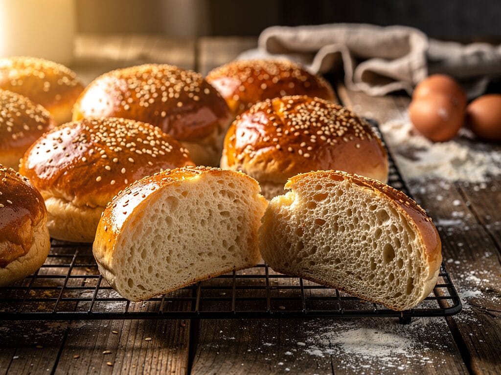 Homemade Gluten-Free Hamburger Buns (Soft) 1 - easy homemade gluten free hamburger buns recipe Homemade Gluten-Free Hamburger Buns (Soft) easy homemade gluten-free hamburger buns recipe - Glutenoo Recipe