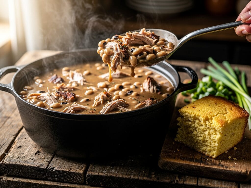 gluten-free smoked turkey black-eyed peas - Glutenoo Recipe